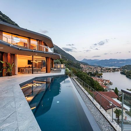 Villa Osee Lago Di Como Sala Comacina Bagian luar foto