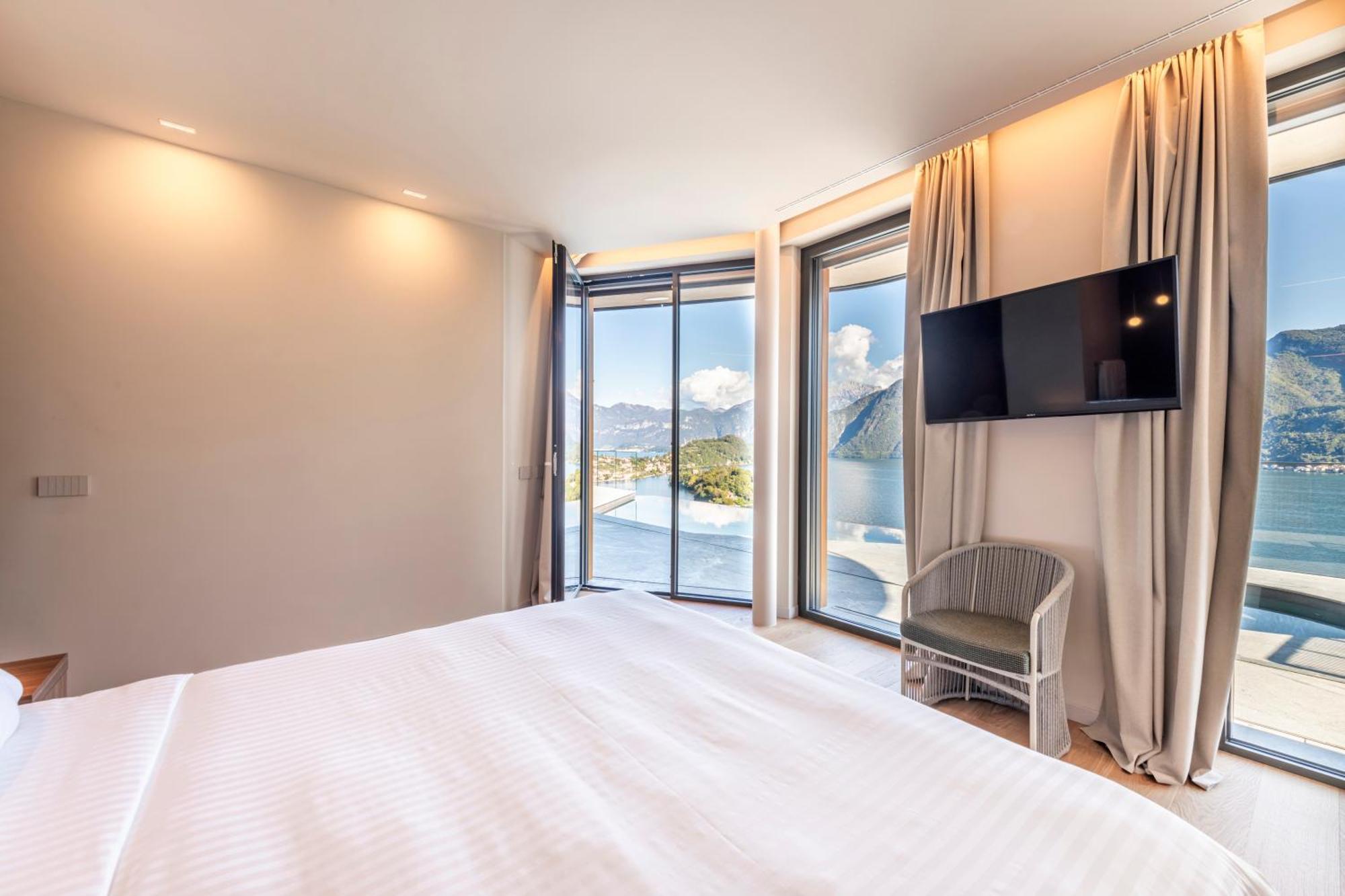 Villa Osee Lago Di Como Sala Comacina Bagian luar foto