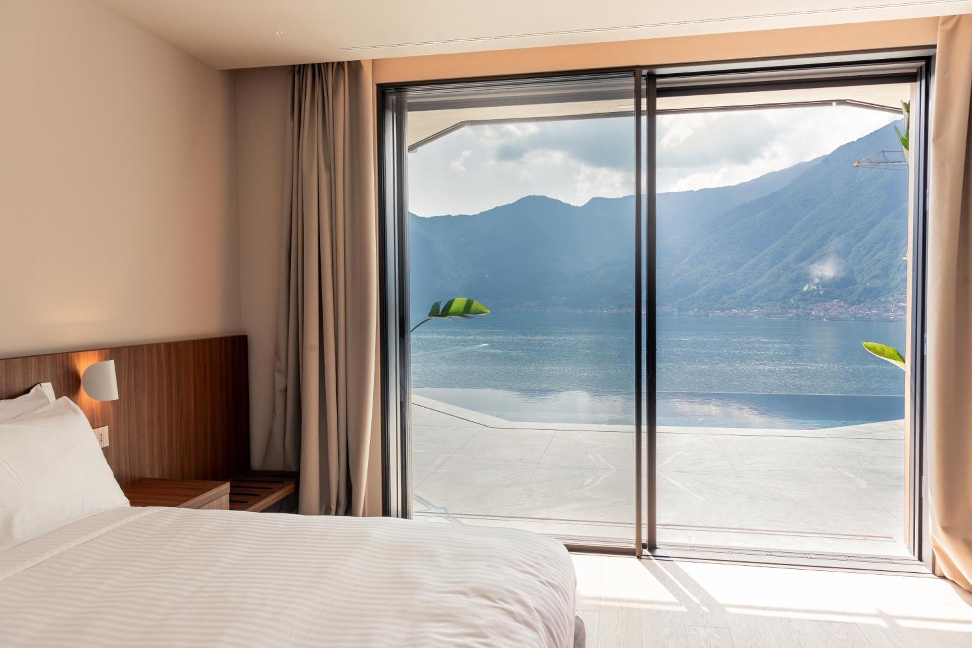 Villa Osee Lago Di Como Sala Comacina Bagian luar foto