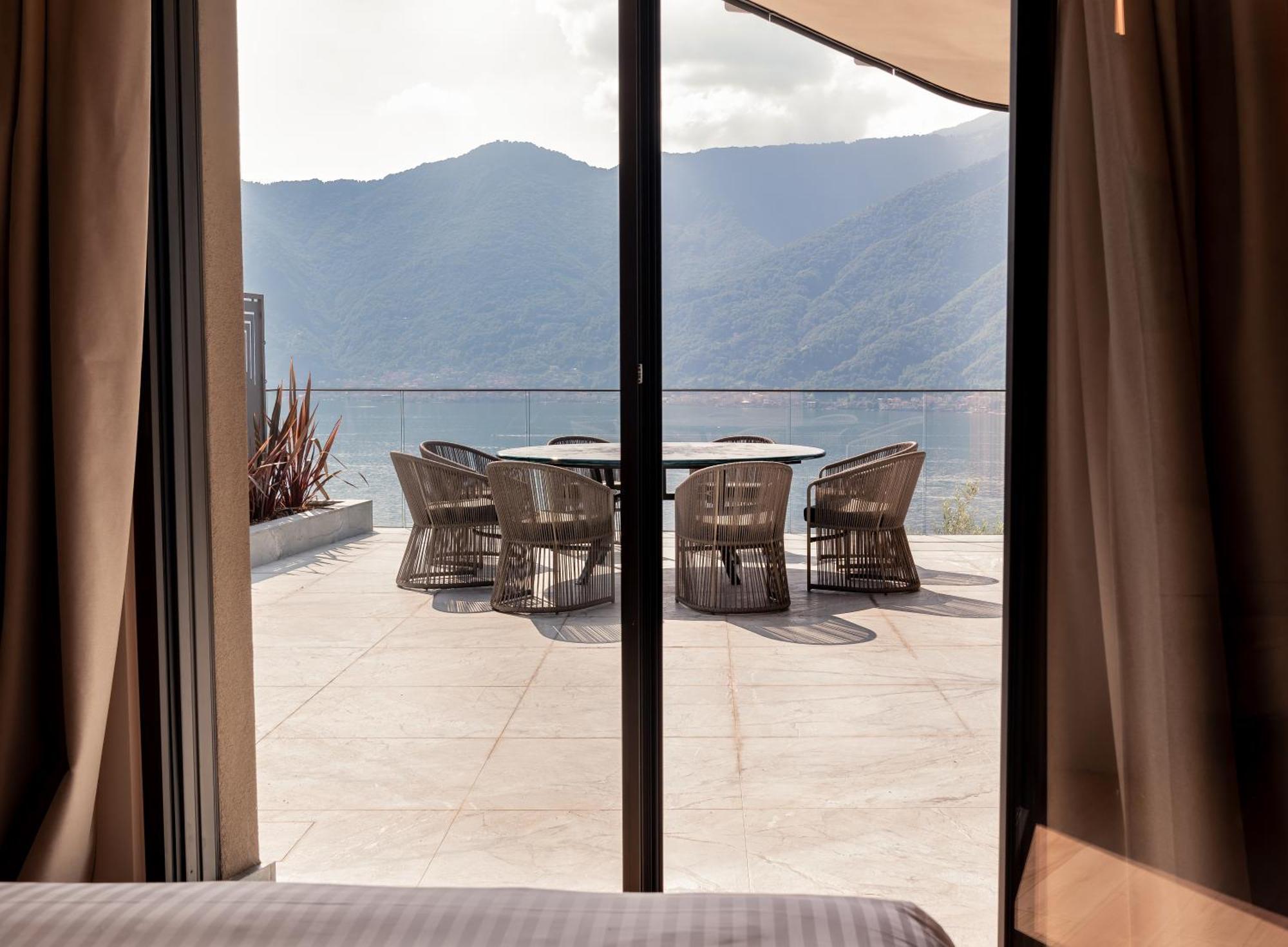 Villa Osee Lago Di Como Sala Comacina Bagian luar foto