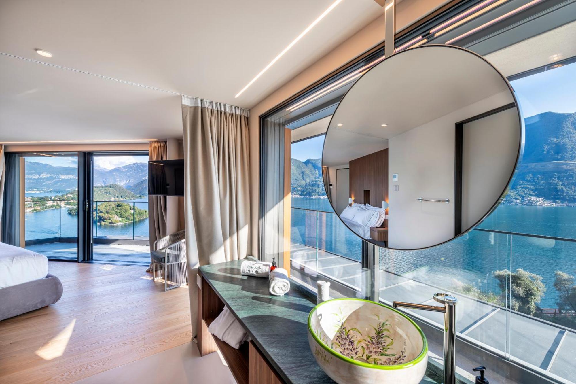 Villa Osee Lago Di Como Sala Comacina Bagian luar foto