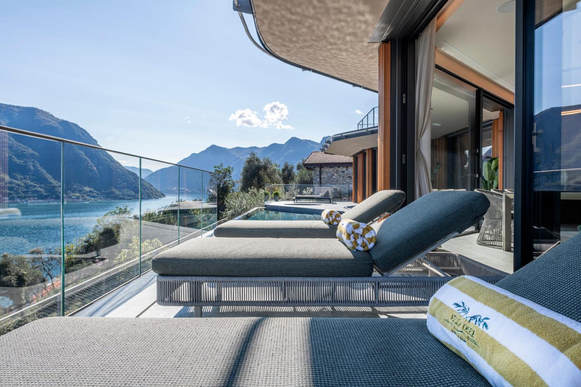 Villa Osee Lago Di Como Sala Comacina Bagian luar foto
