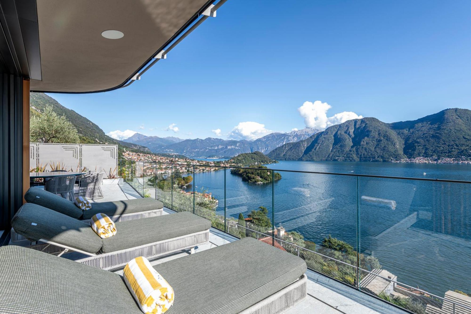 Villa Osee Lago Di Como Sala Comacina Bagian luar foto