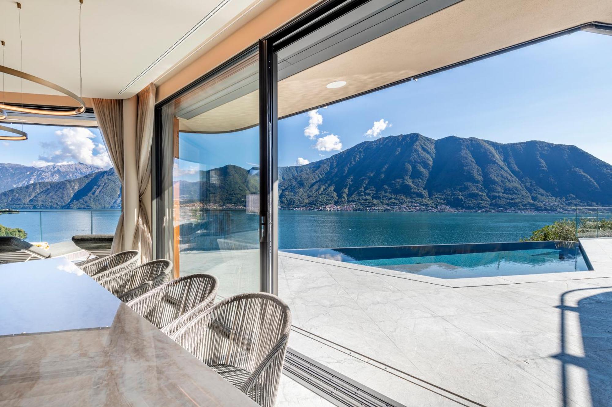 Villa Osee Lago Di Como Sala Comacina Bagian luar foto