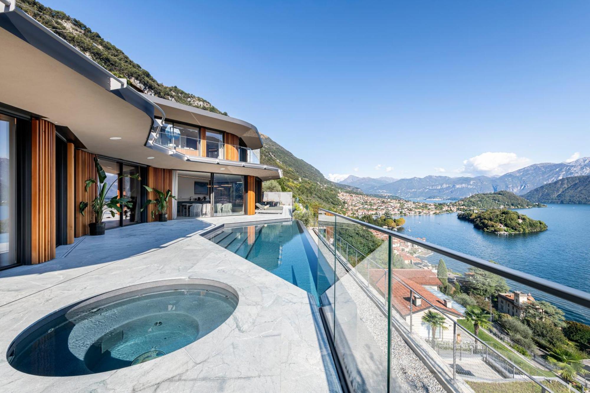 Villa Osee Lago Di Como Sala Comacina Bagian luar foto