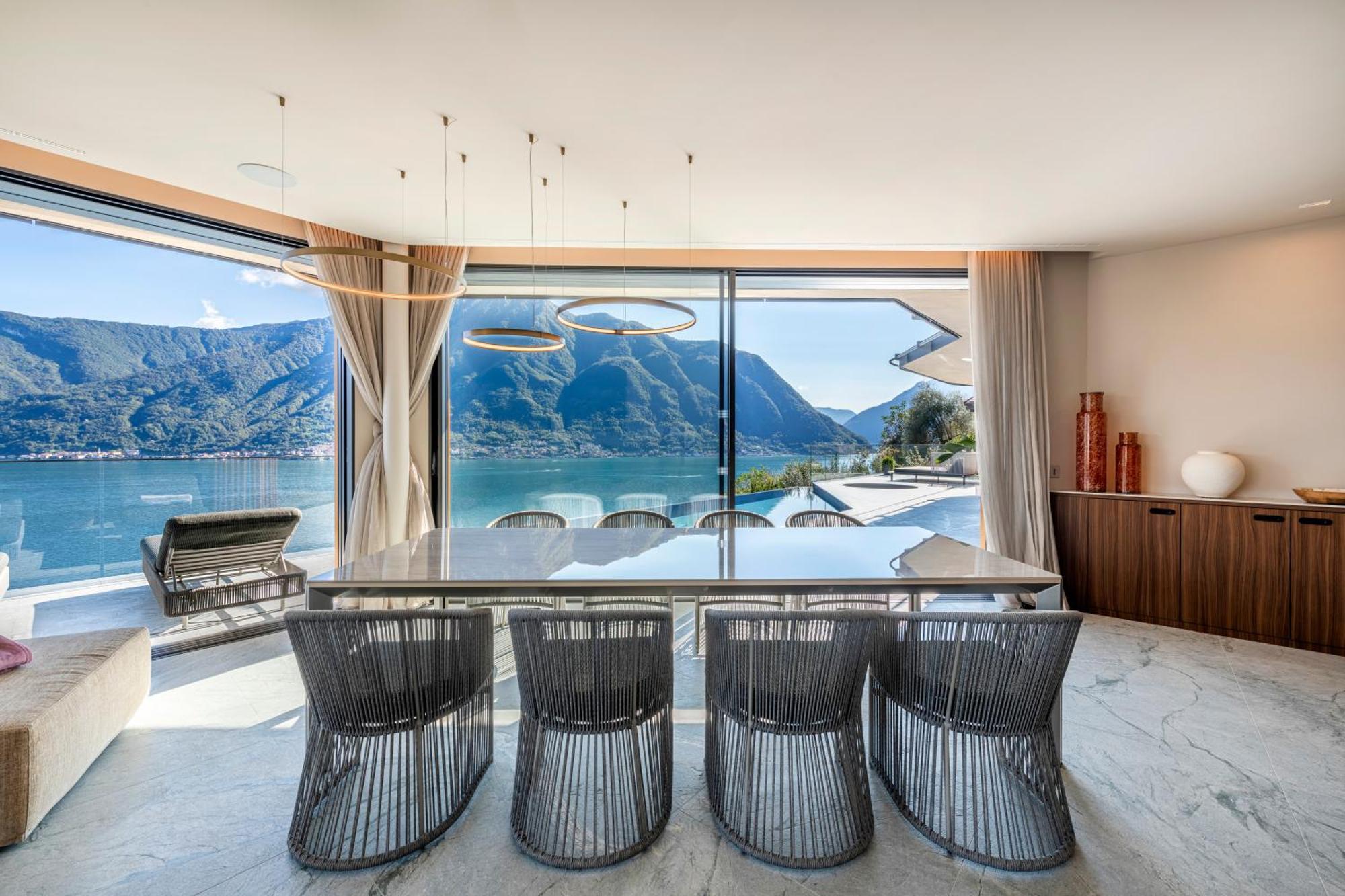 Villa Osee Lago Di Como Sala Comacina Bagian luar foto