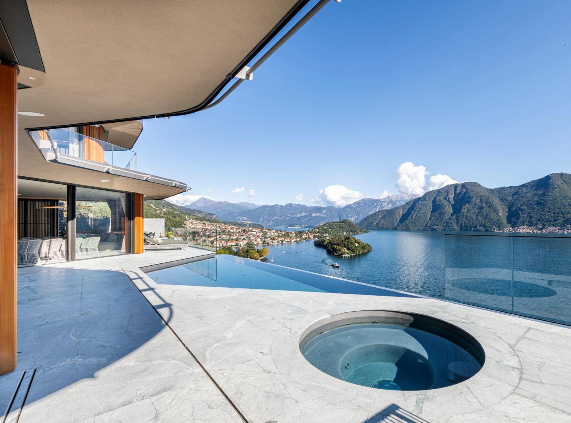 Villa Osee Lago Di Como Sala Comacina Bagian luar foto
