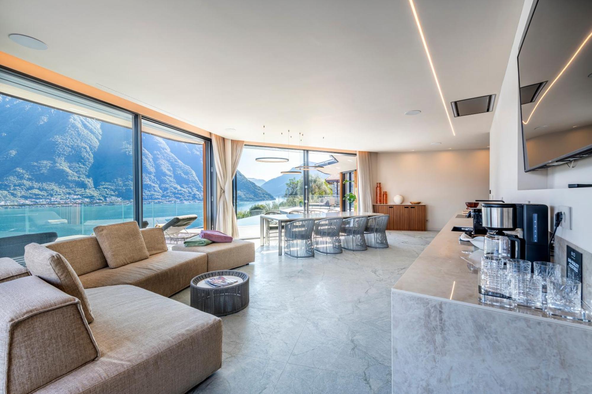 Villa Osee Lago Di Como Sala Comacina Bagian luar foto